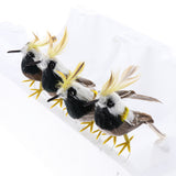 Maxbell Simulation Artificial Feather Bird Animal Model Home Decor Collectibles E