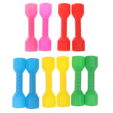 Maxbell 1 Pair Plastic Lightweight Dumbbell Outdoor Fitness Exercise Kids Toy Red