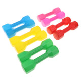 Maxbell 1 Pair Plastic Lightweight Dumbbell Outdoor Fitness Exercise Kids Toy Red