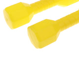 Maxbell 1 Pair Plastic Lightweight Dumbbell Outdoor Fitness Exercise Kids Toy Yellow