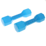 Maxbell 1 Pair Plastic Lightweight Dumbbell Outdoor Fitness Exercise Kids Toy Blue