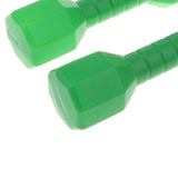 Maxbell 1 Pair Plastic Lightweight Dumbbell Outdoor Fitness Exercise Kids Toy Green
