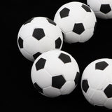 Maxbell 6 Pieces 2.4'' Mini EVA Football Sports Balls Kids Indoor Outdoor Toy White