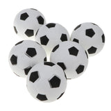 Maxbell 6 Pieces 2.4'' Mini EVA Football Sports Balls Kids Indoor Outdoor Toy White