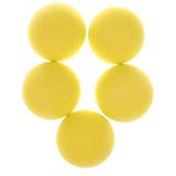 Maxbell 2.5'' EVA Ball Bouncy Balls Soft Foam Balls Pet Kid Toys Pack of 5 Yellow