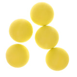 Maxbell 2.5'' EVA Ball Bouncy Balls Soft Foam Balls Pet Kid Toys Pack of 5 Yellow