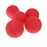 Maxbell 2.5'' EVA Ball Bouncy Balls Soft Foam Balls Pet Kid Toys Pack of 5 Red