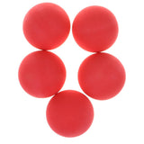 Maxbell 2.5'' EVA Ball Bouncy Balls Soft Foam Balls Pet Kid Toys Pack of 5 Red