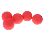 Maxbell 2.5'' EVA Ball Bouncy Balls Soft Foam Balls Pet Kid Toys Pack of 5 Red