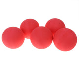 Maxbell 2.5'' EVA Ball Bouncy Balls Soft Foam Balls Pet Kid Toys Pack of 5 Red