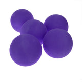 Maxbell 2.5'' EVA Ball Bouncy Balls Soft Foam Balls Pet Kid Toys Pack of 5 Purple