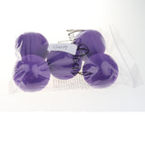 Maxbell 2.5'' EVA Ball Bouncy Balls Soft Foam Balls Pet Kid Toys Pack of 5 Purple