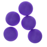 Maxbell 2.5'' EVA Ball Bouncy Balls Soft Foam Balls Pet Kid Toys Pack of 5 Purple