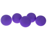 Maxbell 2.5'' EVA Ball Bouncy Balls Soft Foam Balls Pet Kid Toys Pack of 5 Purple