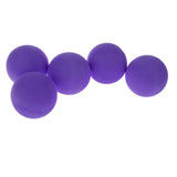 Maxbell 2.5'' EVA Ball Bouncy Balls Soft Foam Balls Pet Kid Toys Pack of 5 Purple