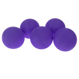 Maxbell 2.5'' EVA Ball Bouncy Balls Soft Foam Balls Pet Kid Toys Pack of 5 Purple