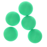 Maxbell 2.5'' EVA Ball Bouncy Balls Soft Foam Balls Pet Kid Toys Pack of 5 Green