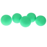 Maxbell 2.5'' EVA Ball Bouncy Balls Soft Foam Balls Pet Kid Toys Pack of 5 Green