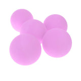 Maxbell 2.5'' EVA Ball Bouncy Balls Soft Foam Balls Pet Kid Toys Pack of 5 Pink