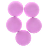 Maxbell 2.5'' EVA Ball Bouncy Balls Soft Foam Balls Pet Kid Toys Pack of 5 Pink