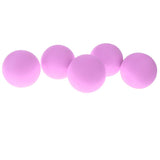 Maxbell 2.5'' EVA Ball Bouncy Balls Soft Foam Balls Pet Kid Toys Pack of 5 Pink