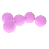 Maxbell 2.5'' EVA Ball Bouncy Balls Soft Foam Balls Pet Kid Toys Pack of 5 Pink