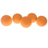 Maxbell 2.5'' EVA Ball Bouncy Balls Soft Foam Balls Pet Kid Toys Pack of 5 Orange