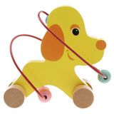 Maxbell Animal Bead Maze Roller Coaster Wooden Educational Circle Toy Baby Puppy