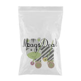 Maxbell Animal Bead Maze Roller Coaster Wooden Educational Circle Toy Baby Zebra