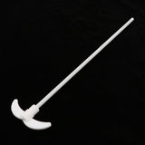 Max PTFE Mixer Stirring Rod for Electric Overhead Stirrer L 350mm Oar Dia 80mm