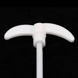 Max PTFE Mixer Stirring Rod for Electric Overhead Stirrer L 350mm Oar Dia 80mm