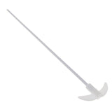 Max PTFE Mixer Stirring Rod for Electric Overhead Stirrer L 450mm Oar Dia 90mm