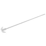 Max PTFE Mixer Stirring Rod for Electric Overhead Stirrer L 450mm Oar Dia 90mm