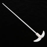 Max PTFE Mixer Stirring Rod for Electric Overhead Stirrer L 450mm Oar Dia 90mm