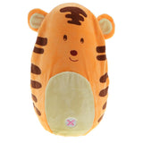 Maxbell Inflatable Plush Animal Tumbler Bell Nodding Doll Developmental Toy Tiger