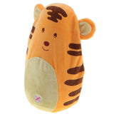 Maxbell Inflatable Plush Animal Tumbler Bell Nodding Doll Developmental Toy Tiger