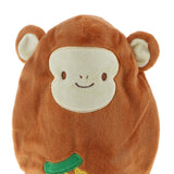 Maxbell Inflatable Plush Animal Tumbler Bell Nodding Doll Developmental Toy Monkey