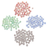 Maxbell 50Pcs Glass Round Beads Kids Marbles Ball Traditional Game Toy Gift Red