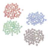 Maxbell 50Pcs Glass Round Beads Kids Marbles Ball Traditional Game Toy Gift Red