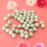 Maxbell 50Pcs Glass Round Beads Kids Marbles Ball Traditional Game Toy Gift Green