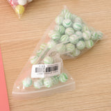 Maxbell 50Pcs Glass Round Beads Kids Marbles Ball Traditional Game Toy Gift Green