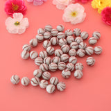 Maxbell 50Pcs Glass Round Beads Kids Marbles Ball Traditional Game Toy Gift Purple