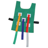 Maxbell Pull Tails Vest for Kids Child Outdoor Party Activity Game Vest Green
