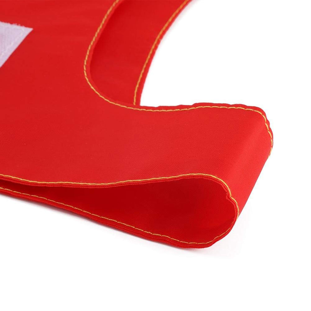 Maxbell Pull Tails Vest for Kids Child Outdoor Party Activity Game Vest Red