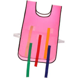 Maxbell Pull Tails Vest for Kids Child Outdoor Party Activity Game Vest Pink