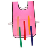 Maxbell Pull Tails Vest for Kids Child Outdoor Party Activity Game Vest Pink