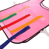 Maxbell Pull Tails Vest for Kids Child Outdoor Party Activity Game Vest Pink