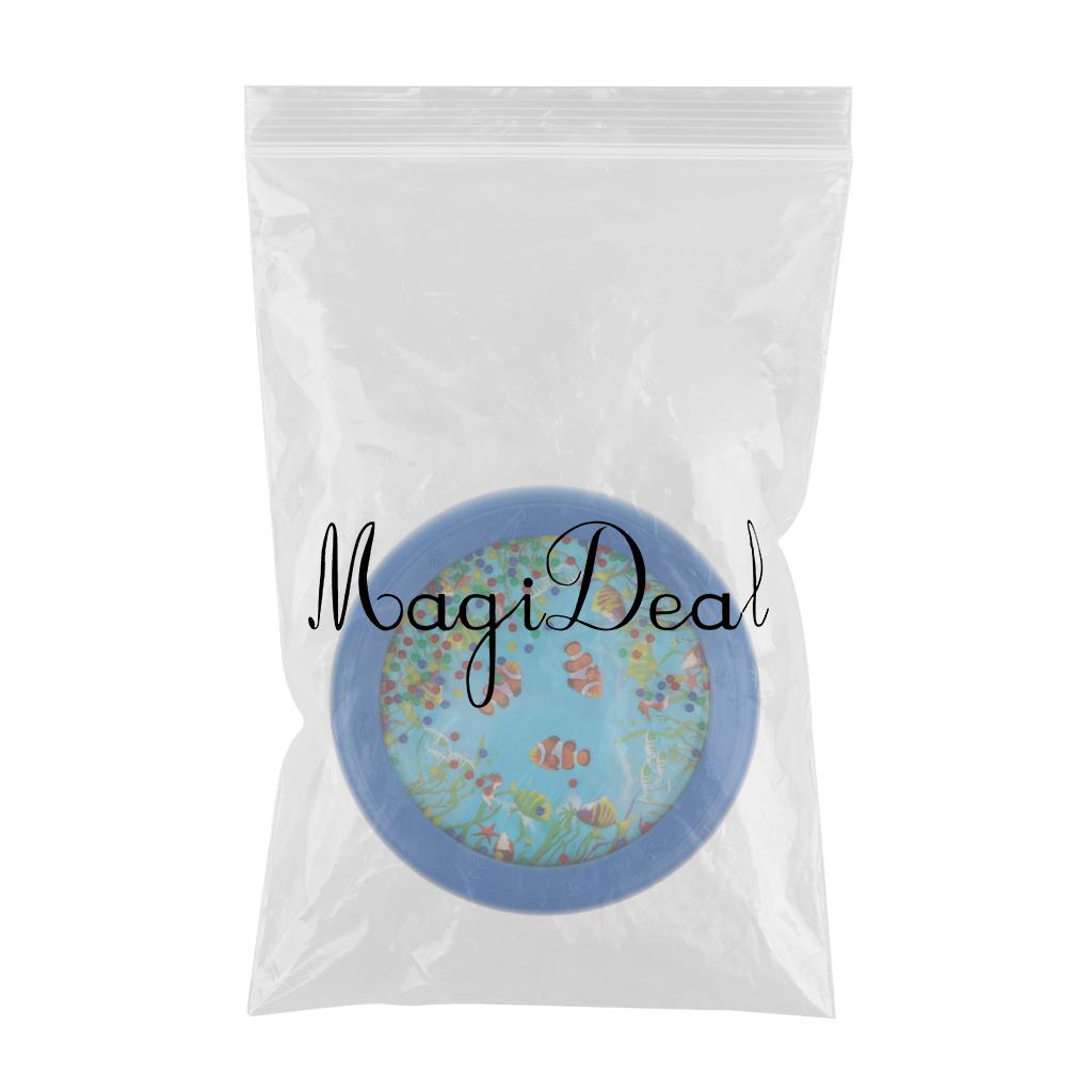 Maxbell 20cm Plastic Ocean Drum Musical Instrument Children Educational Toy Gift