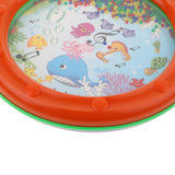 Maxbell 25cm Plastic Ocean Drum Musical Instrument Children Educational Toy Gift
