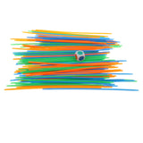 Maxbell 100 Pieces Plastic Classic Colored Pickup Sticks Game Party Favors Kids Toy